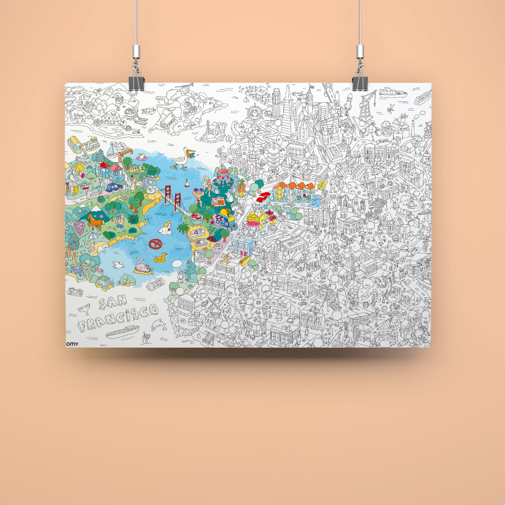 San Francisco - Giant Poster