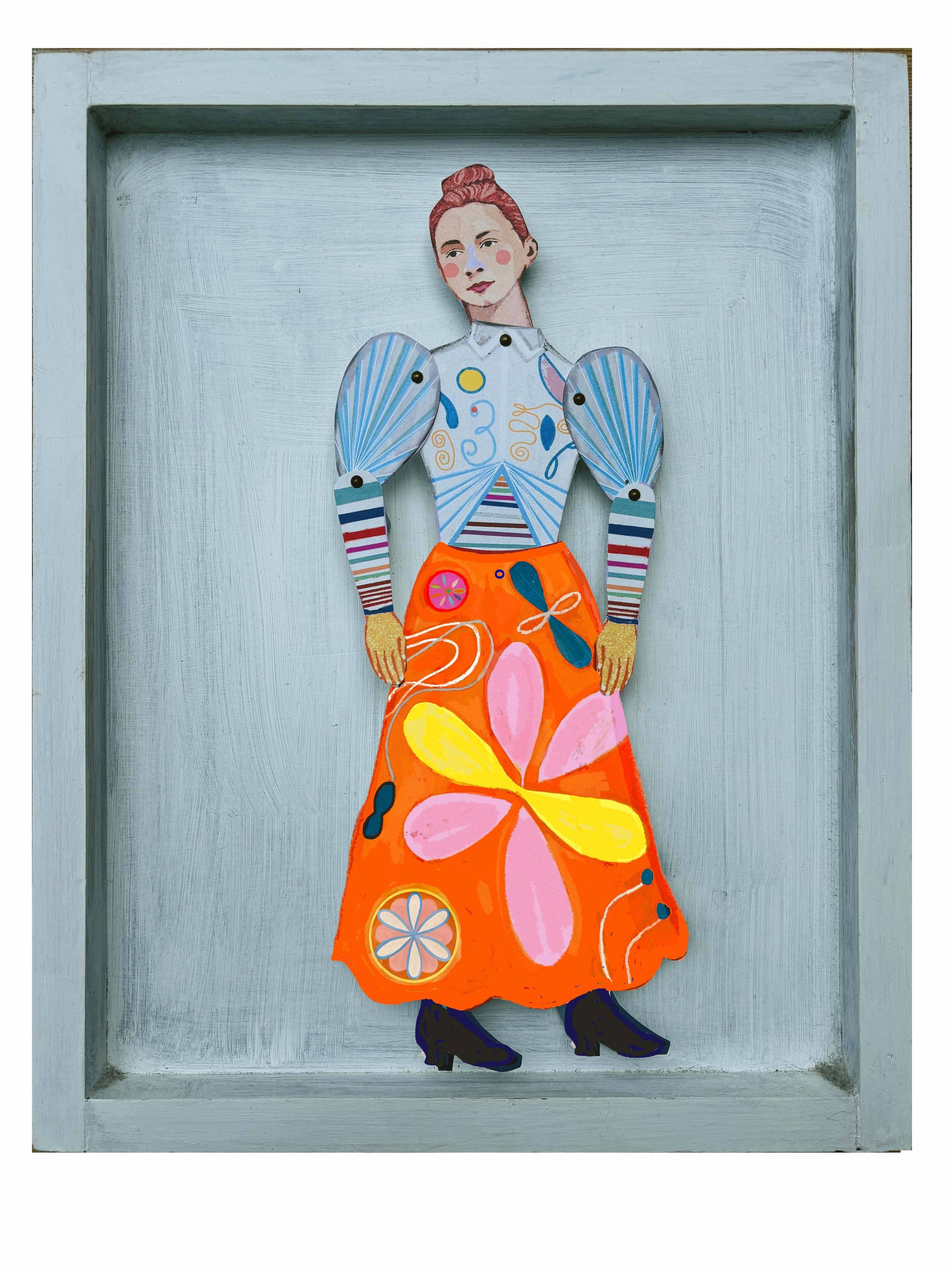 Hilma af Klint Cut and Make Puppet