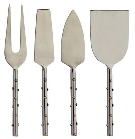 Gold Dots Cheese Set-Piece
