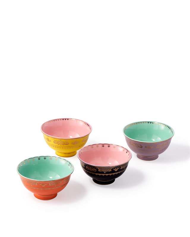 Grandpa Bowls Set of Four