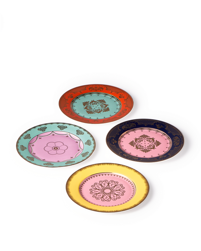 Grandpa Side Plates Set of Four