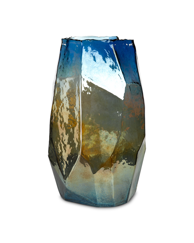 Graphic Luster Vase