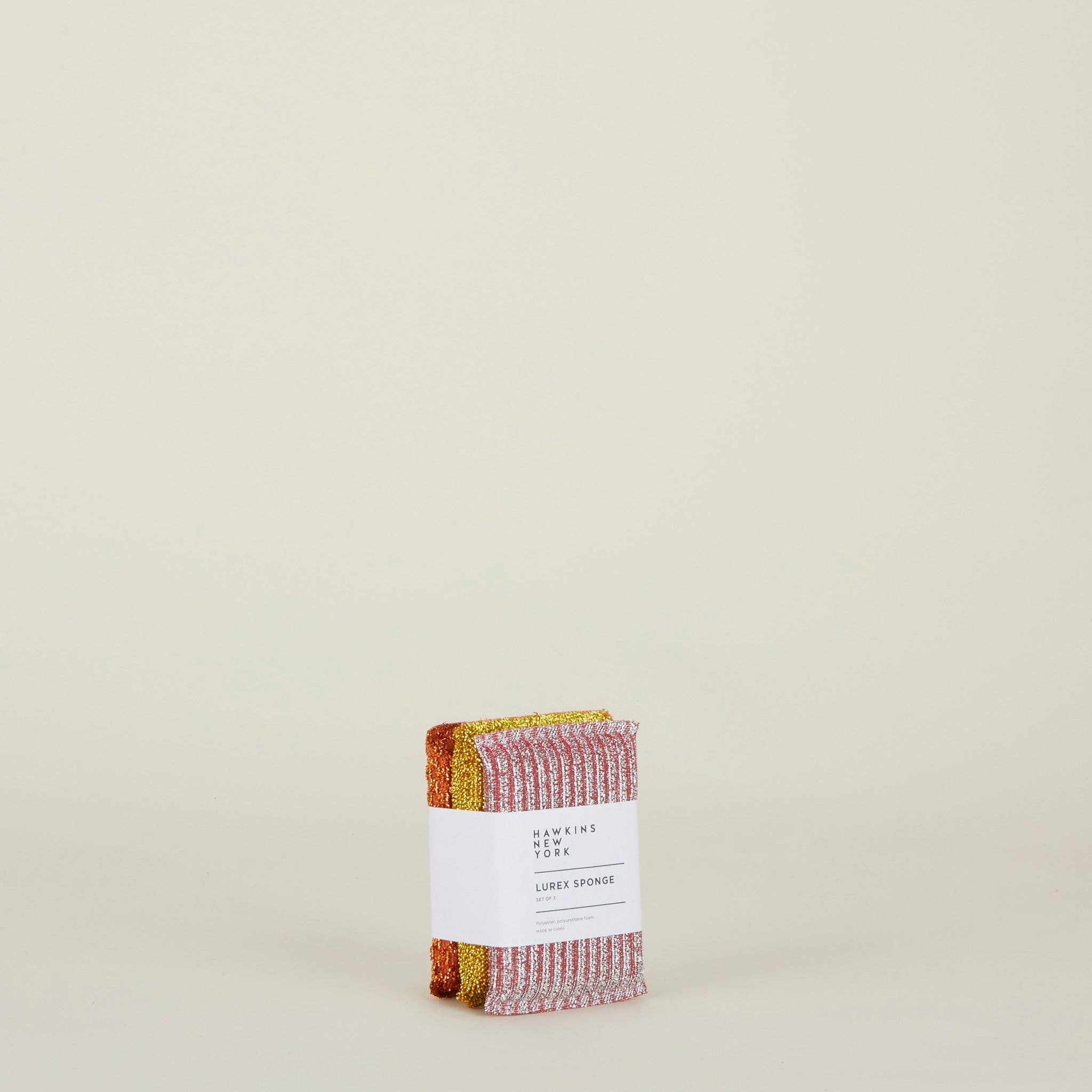Lurex Sponges - Set of 3