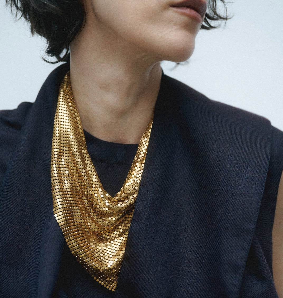 Chain Mail Bandana Necklace