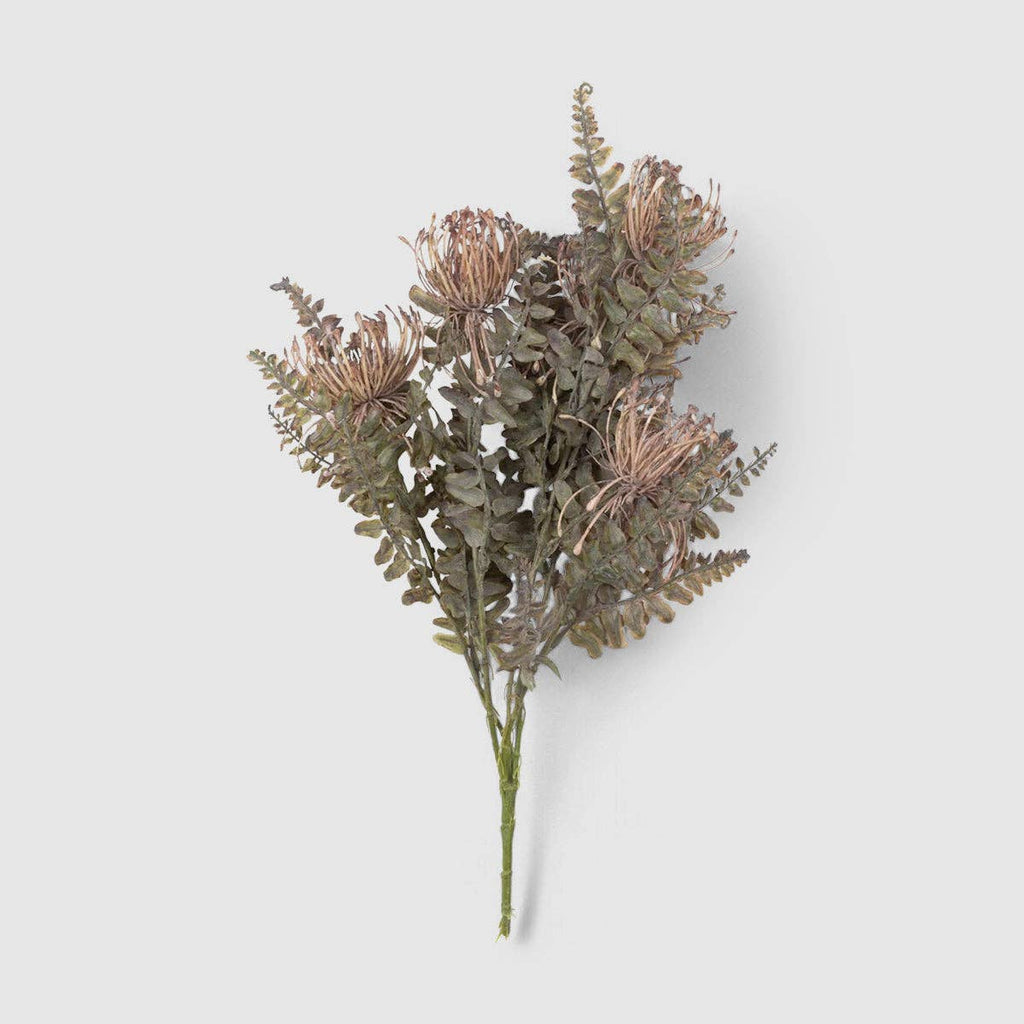 Faux Leucospermum Bush