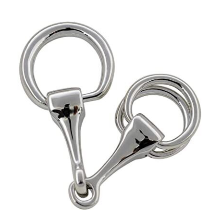 Horse Bit Scarf Ring