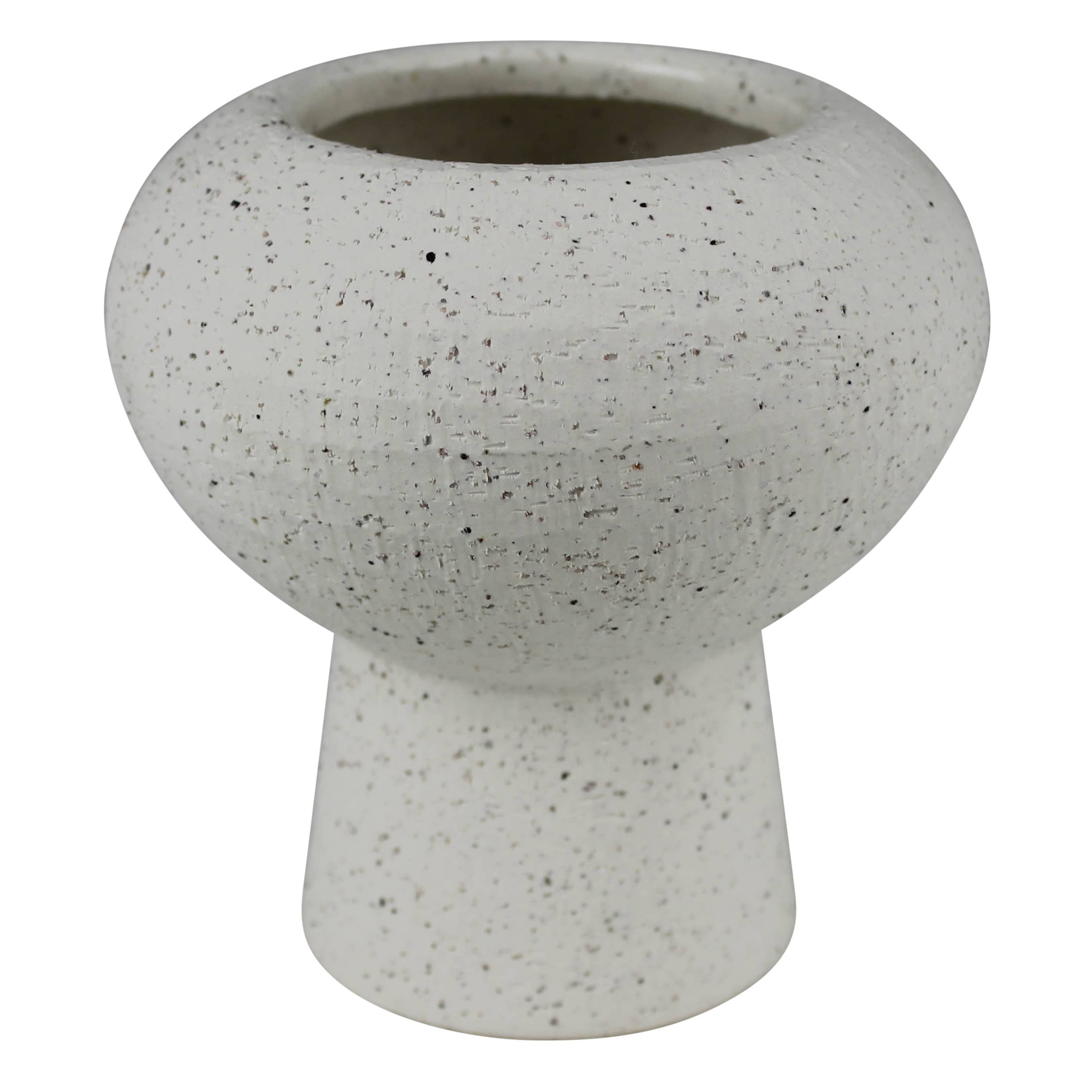Cruz Vase - Small, White