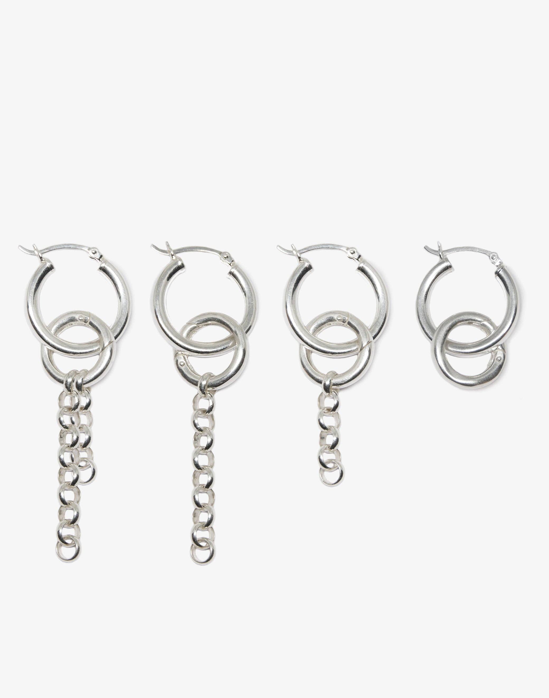 Motion Silver Earring