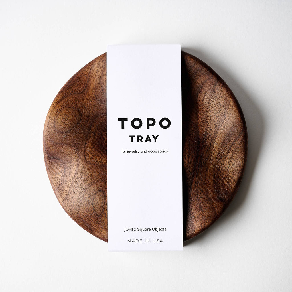Topographic Round Tray