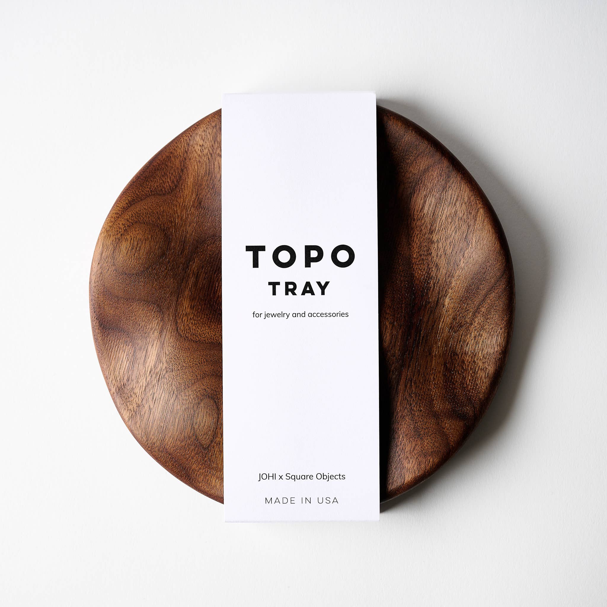 Topographic Round Tray