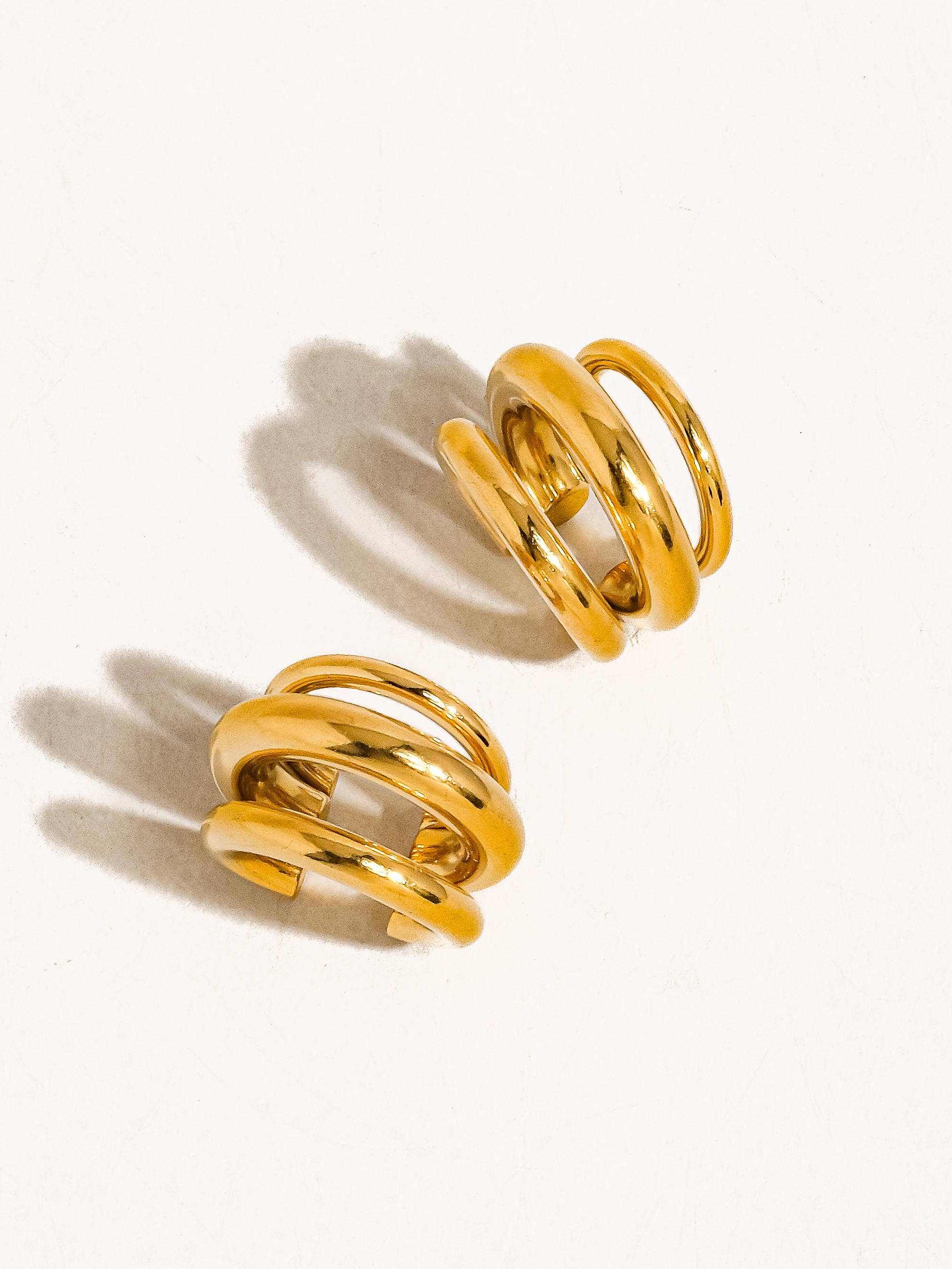 Ames 18K Gold Plated Ear Cuff