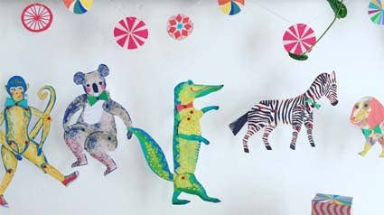 Cut and make Alligator puppet
