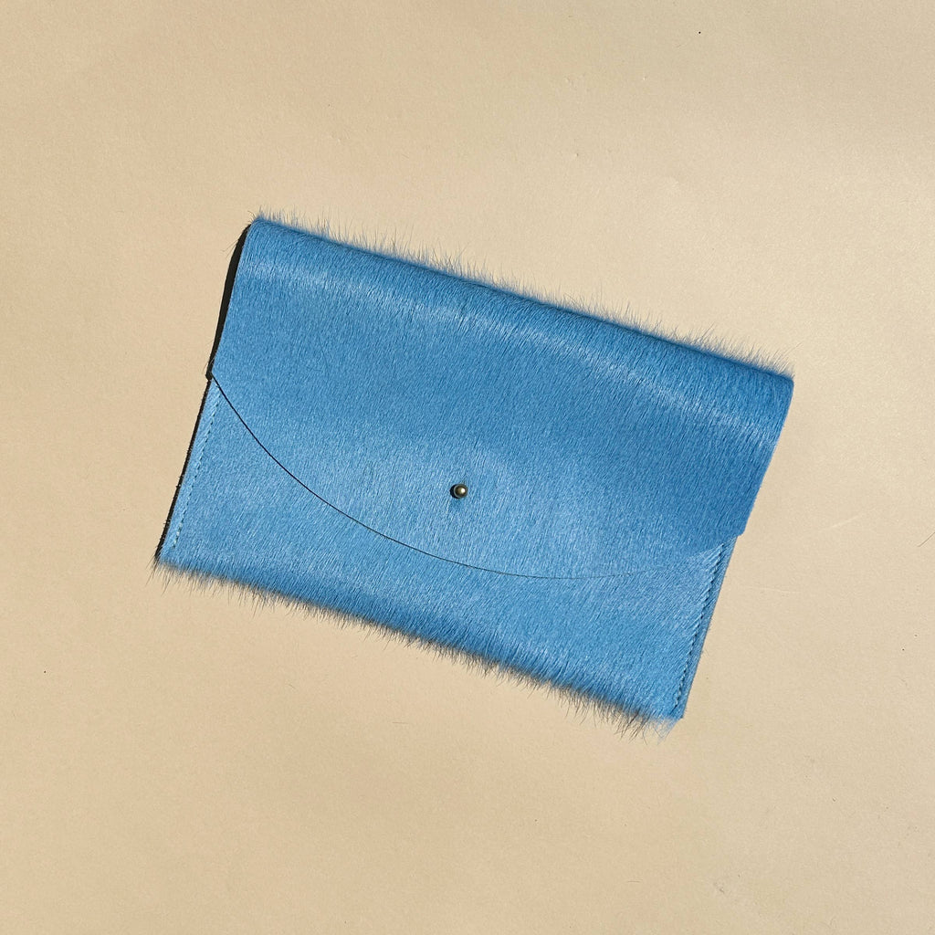 Envelope Pouch - Robin Hair on Hide