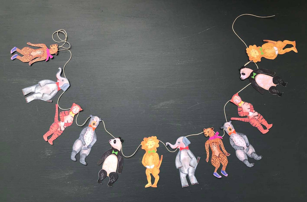 Large Animal Parade Garland