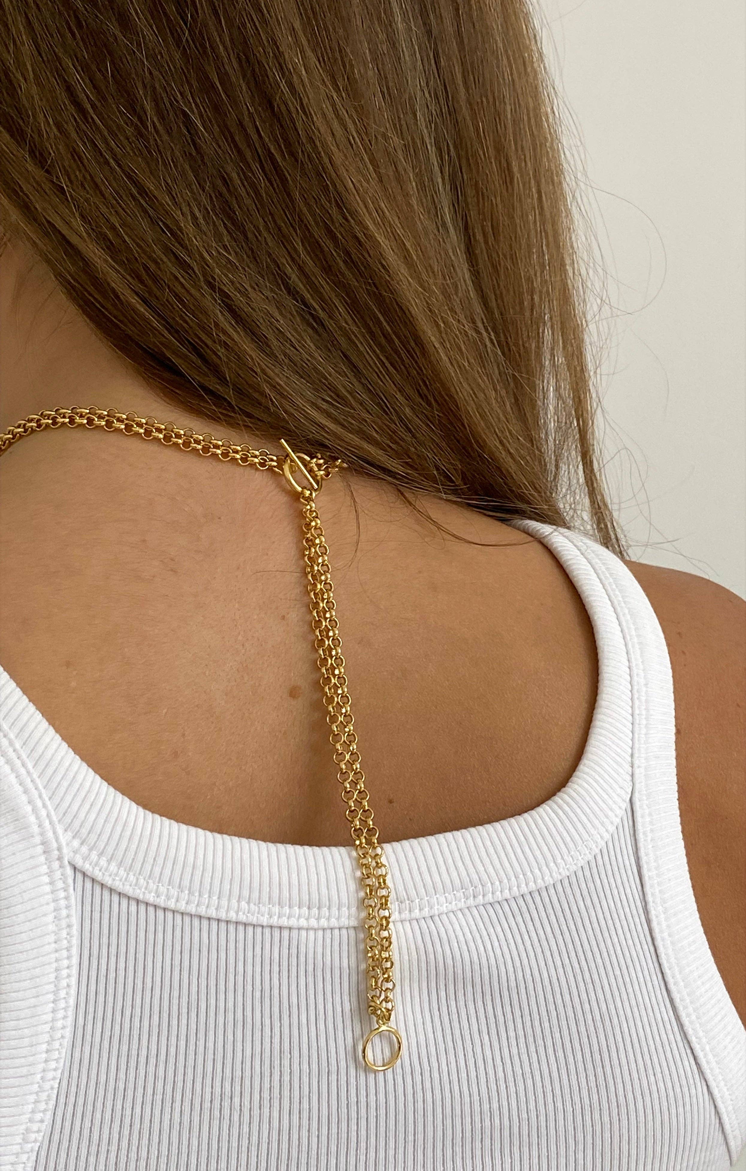 Echo Gold Necklace