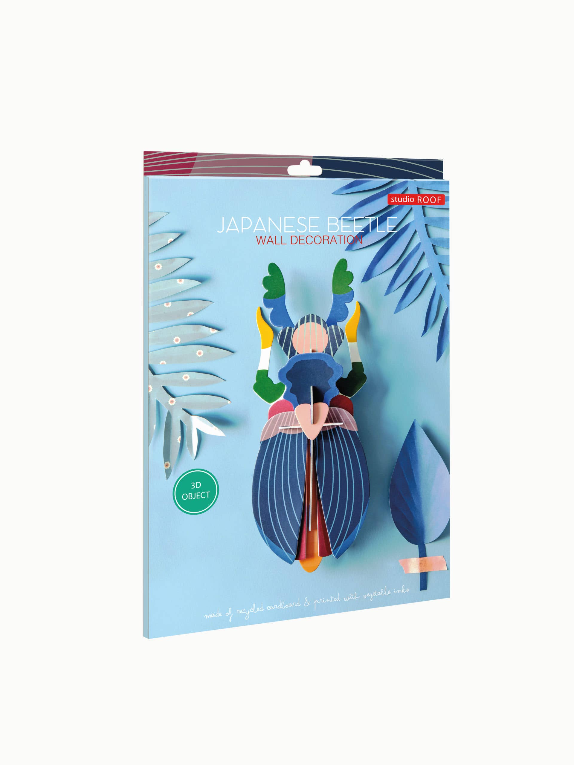 Papercraft Japanese Beetle