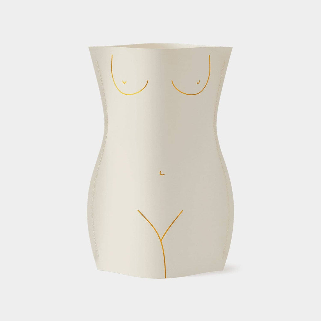 Octaevo Venus Paper Vase, Flower Vase & Card Set