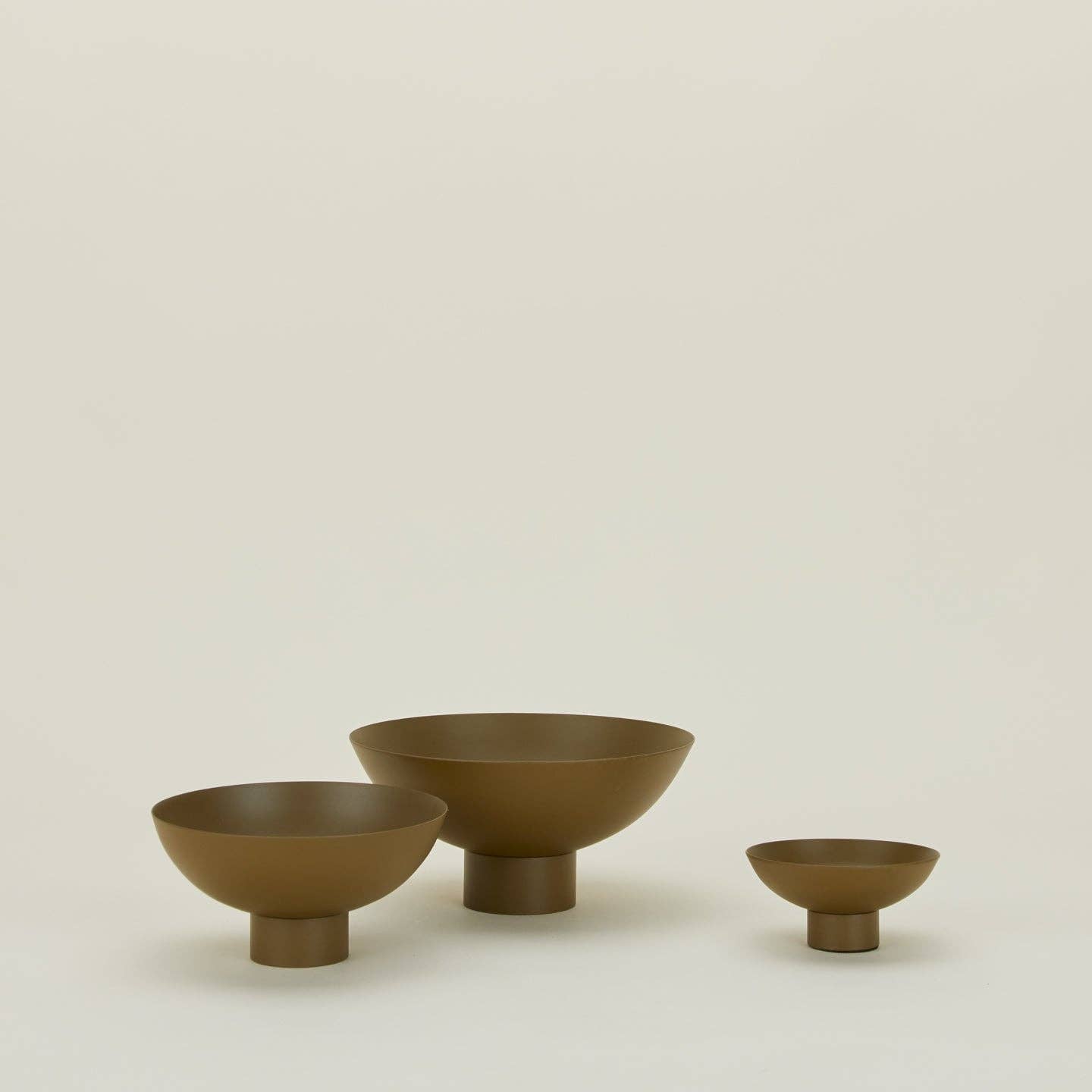 Essential Footed Bowl - Olive