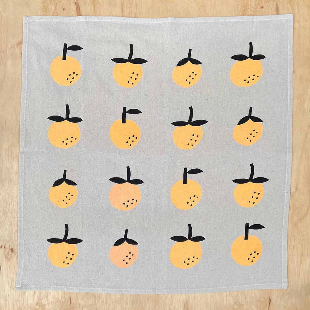 Oranges Tea Towel