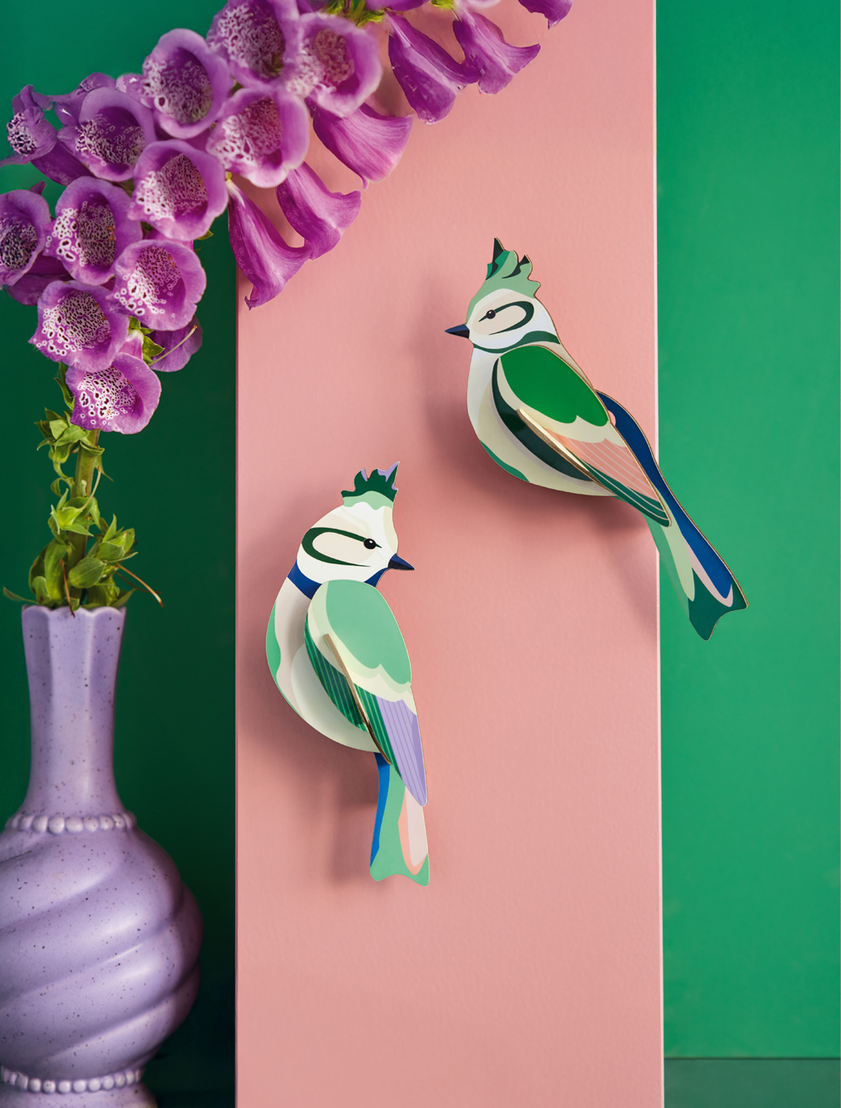Papercraft Forest Crests