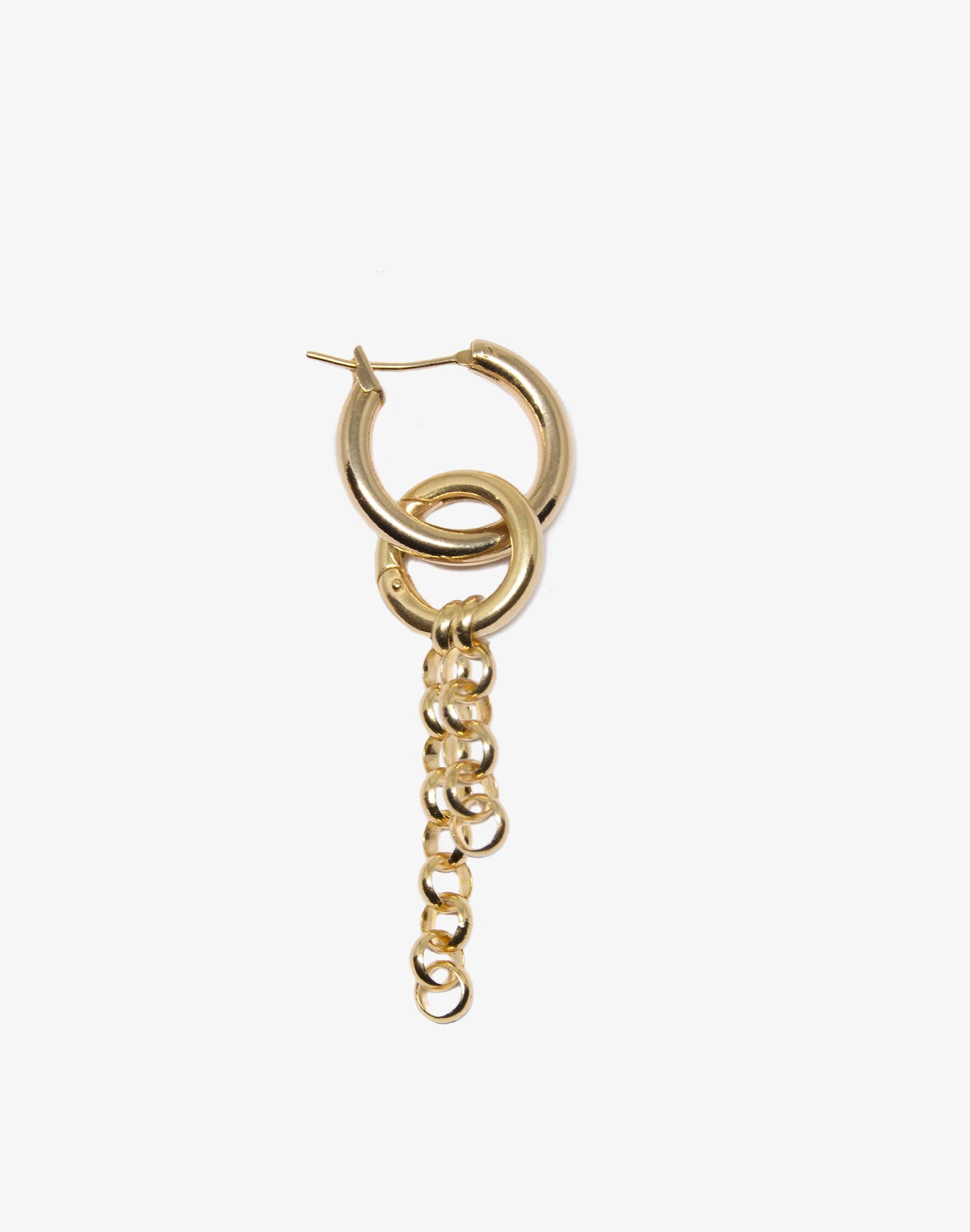 Motion Gold Earring