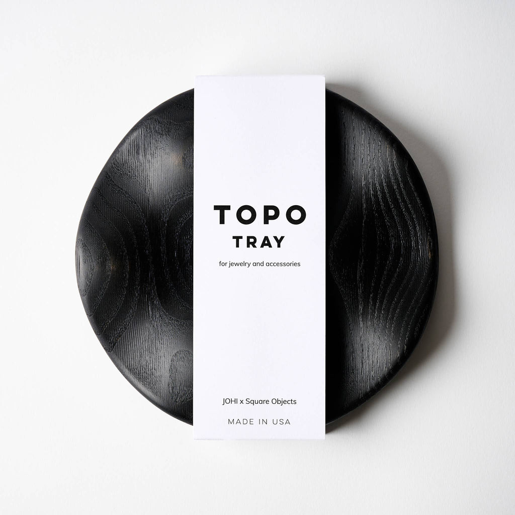 Topographic Round Tray