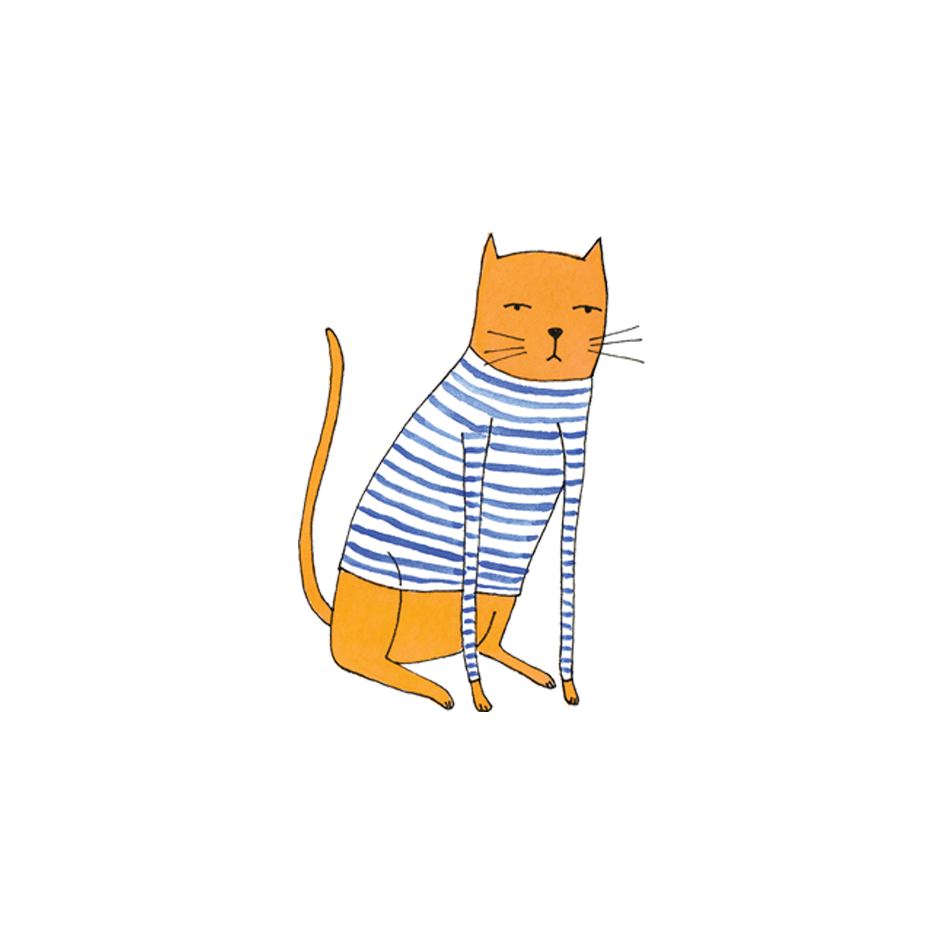 Sweater Cat Tattoo Pair