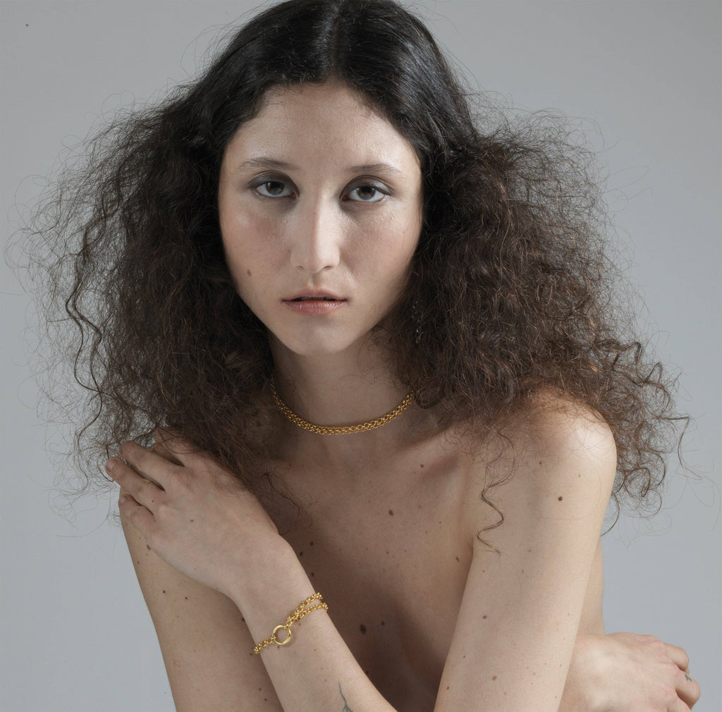 Reverb Gold Necklace