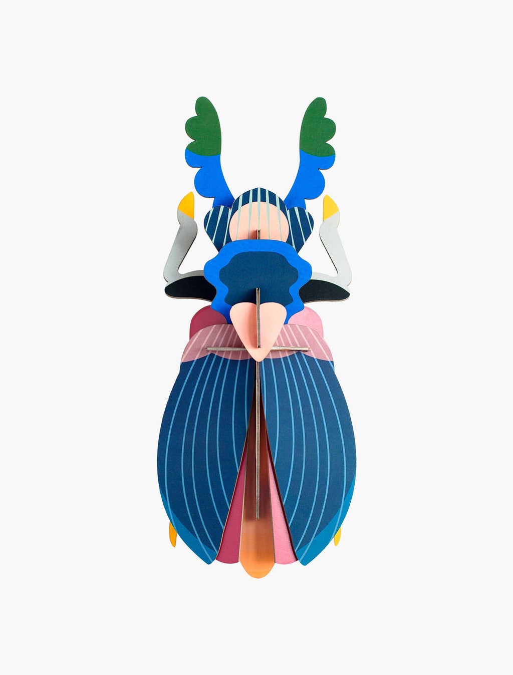 Papercraft Japanese Beetle