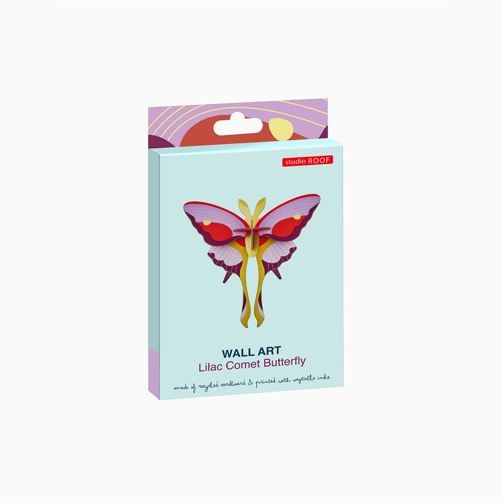 Papercraft Lilac Comet Butterfly