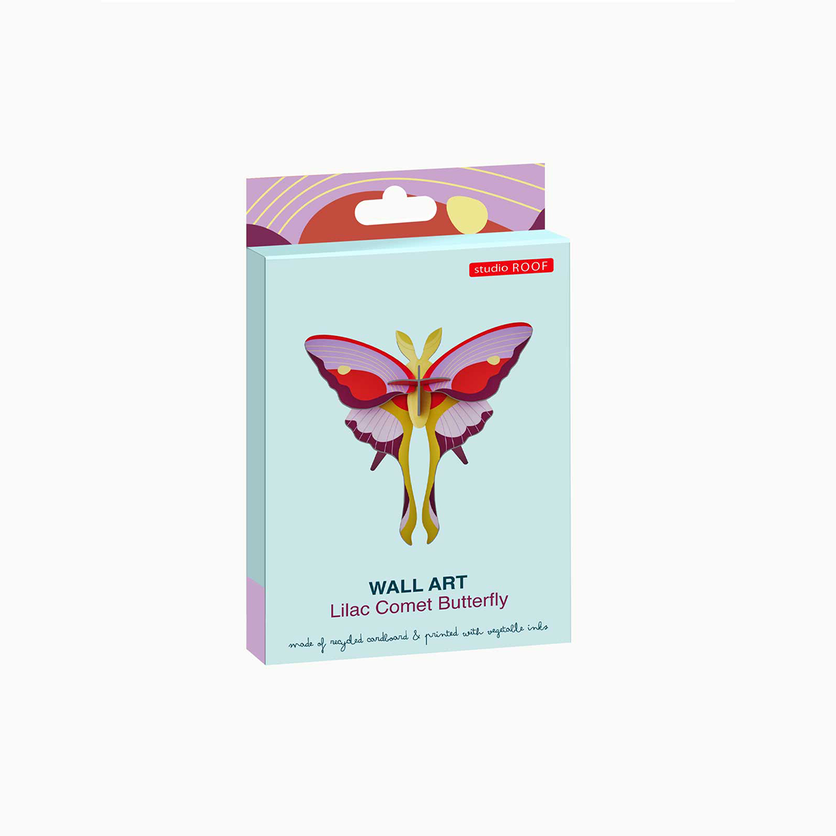 Papercraft Lilac Comet Butterfly