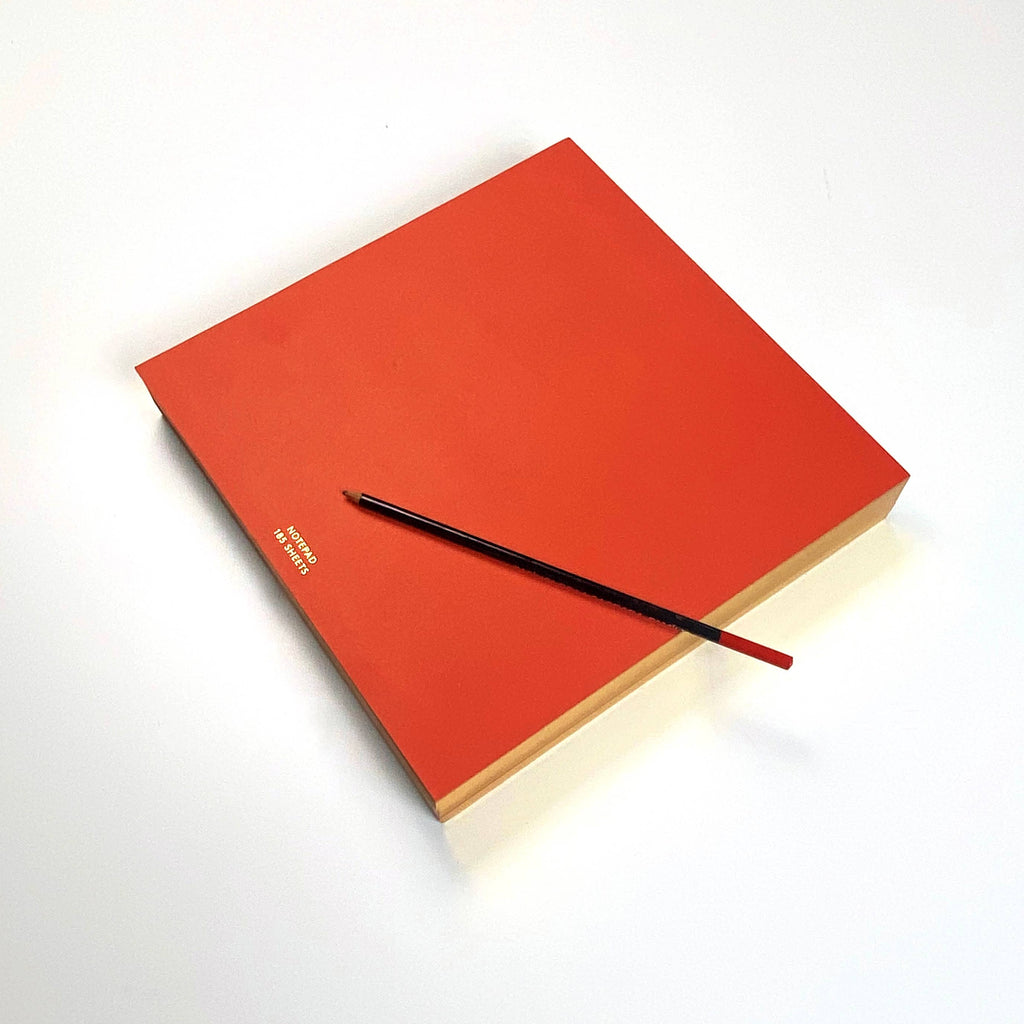 Color Pads: Red with Gilded Edge - 3 sizes