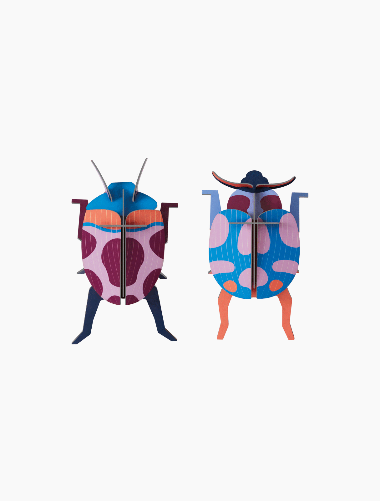 Papercraft Coccinelle Couple