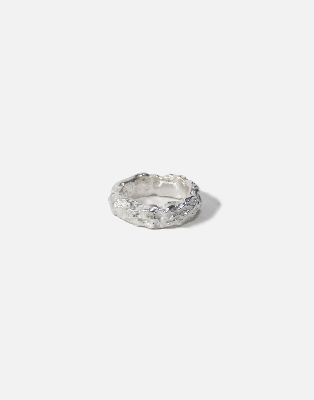 Granite Ring Silver